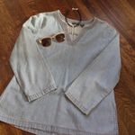 American Eagle Summer denim boho top 💫⭐️🔮 Photo 2