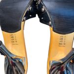 Michael Antonio  Women’s Slip On Open Toe Heel Silver Metallic Heel NWOT Sz 10 Photo 6