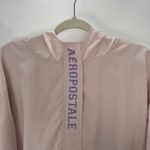 Aeropostale  Women's Light Pink Hooded Lightweight Windbreaker Jacket Size M Photo 5