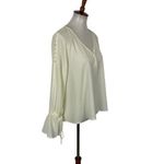 Black Swan  Ivory Blouse‎ Medium Long Sleeve NWT Romantic Cottagecore Photo 2