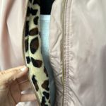 Ci Sono Pastel Pink Bomber Jacket Animal Fleece Lining Size 1X Pockets Zipper Photo 9
