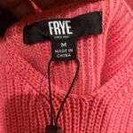 Frye NWT  Women's Coral Pink Knit Cardigan & Tank Set M 100% Cotton Cozy‎ Stylish Photo 12