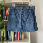 Free People Denim Mini Skirt with Belt Photo 2