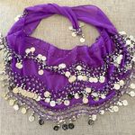 Purple belly dance wrap one size Photo 0