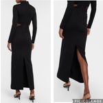 STAUD  Arlette Cut Out Maxi Dress‎ Black M Photo 2