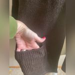 Coldwater Creek  metallic brown cardigan one button cape XL Photo 3