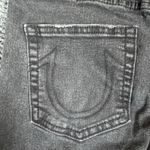 True Religion  Colette Slim Straight Black Jeans Women's Size 27 Photo 5