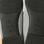 Vivaia square toe V cut Margot flats Rich grey 39 US 8 Gray Photo 13