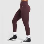 Gymshark Leggings High Rise Adapt Fleck Purple Workout Small Used Photo 3