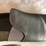 Vince Metallic Shiny Gray Silver Slip On Shoes 9.5M Photo 6