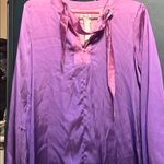 Purple Long Sleeve Blouse or dress Size M Photo 1