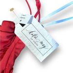 Katie May NEW Coral Winnipeg One Shoulder Ruched Knit Gown Size Large Side Slit Photo 8