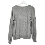 Lord and Taylor  Women's Round Neck Long Bishop Sleeve Sweater Grey Size Medium Photo 1