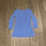 Victoria's Secret Vintage Y2K Victoria’s Secret Angel 2004 Blue Long Sleeve Nightgown - XS Photo 6