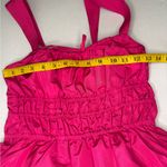 Sunday Best Martine Poplin Dress Womens Small Pink Fit & Flare #329 Photo 10