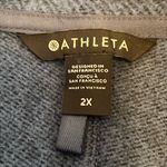 Athleta Women’s Chrome Blue Stroll Full Zip Fleece Plus Size Jacket 2X Photo 5