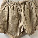 Liz Lange  tan maternity shorts size L Photo 1