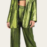 Boutique Sequin 3 piece suit Set. Pants, Blazer, Bikini Set Photo 0