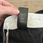 Wilfred  Aritzia Black The Effortless Pleated Front Short Linen Wide Leg 4 Photo 7