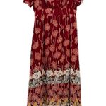 Madewell  Tulip-Sleeve Maxi Dress in Tall Sunflowers Bright Sz 6 Photo 0