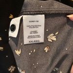 Hilary Radley  2XL Long Sleeve Blouse Black Brown Floral Dark Romantic Boho VNeck Photo 5