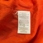 Free People Dress Emma Swing Mini Sz Sm Orange Embroidered Floral Boho Hippie Photo 11