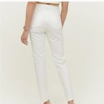 Reformation  Cynthia high rise straight jeans in Vintage White Photo 1