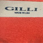 Gilli Tahj 2fer orange vneck wrap top paisley print maxi dress size large Photo 5