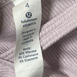 Lululemon  Heart Opener Bodysuit Women’s Size 4 Pink Knit Taryn Toomey Collab Photo 5