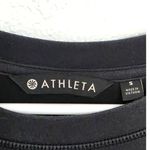 Athleta Modern Crewneck Long Sleeve Sweatshirt Black Size Small Photo 3