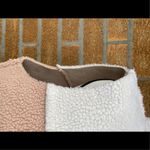 Leuname mar Faux Shearling Contrast Vest medium Pink Photo 3