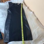 H&M Divided Sleeveless Faux Leather Body Con Dress Size 4 Photo 9