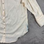 We The Free  Polka Dot All Smile Button Down Shirt Top Blouse Medium‎ School Photo 7