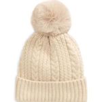 NWT Tasha Tan Faux Fur Beanie Photo 0