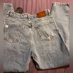 ZARA  Distressed Light Wash Mom Jeans Size 6 Photo 2