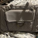 Maurice's  Quilted Shoulder Bag in Light Gray Photo 0