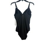 Calvin Klein V-neck Twist Front Tummy Control One Piece Swimsuit 8 M Photo 2