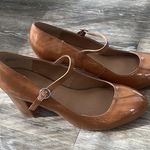 Torrid Mary Jane Pumps size 11 wide patent leather tan heels dress shoes plus Photo 4