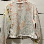 American Eagle  Pastel Tie Dye Quarterzip Photo 2