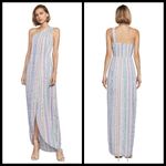 BCBGMAXAZRIA 💕BCBMAXAZRIA💕 Striped One-Shoulder Maxi Dress 8 Photo 1