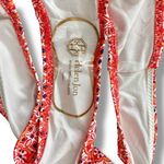 Helen Jon Size L Classic Hipster Bikini Bottom Heritage Tile Coral Size L Photo 3