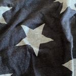 Alternative  Dark Blue with White Stars Tie Tank Top Photo 2