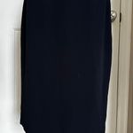 Armani Collezioni Women's Knee Length Pencil Skirt Silk Navy Italy Size 10 Photo 1