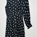 Rebecca Taylor Ghost Flower Floral 100% Silk Mini Dress Size 4 Photo 0