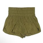 Free People FP Movement The Way Home Athletic Short, Olive Army Green sz. M Brown Size M Photo 9