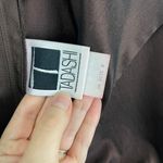 Tadashi Shoji Dark Brown Taffeta Ruched Formal Fitted Top Photo 6