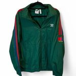 Adidas NEW  Originals 3D Trefoil 3-Stripes Track Jacket Dark Green GE0847  XLARGE Photo 0
