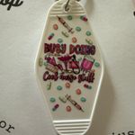 Handmade Busy doing nurse stuff keychain  Photo 1