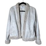 Princess Polly  Faux Suede & Fur Detail Jacket Coat Size S/M Photo 0
