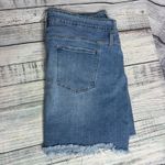 KanCan Distressed Denim Skirt Raw Hem Blue Jean Skirt 22 Size undefined Photo 2
